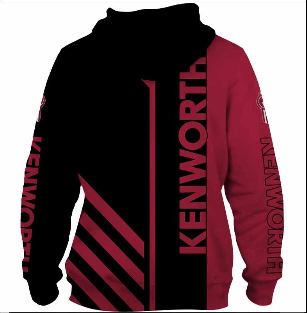 Kenworth 3D hoodie back