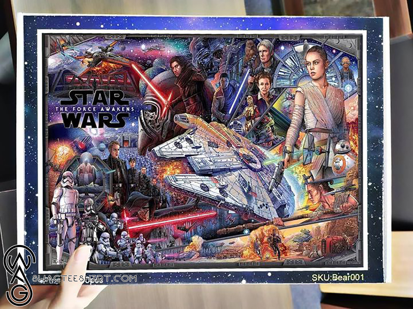Star wars the force awakens jigsaw puzzle – maria