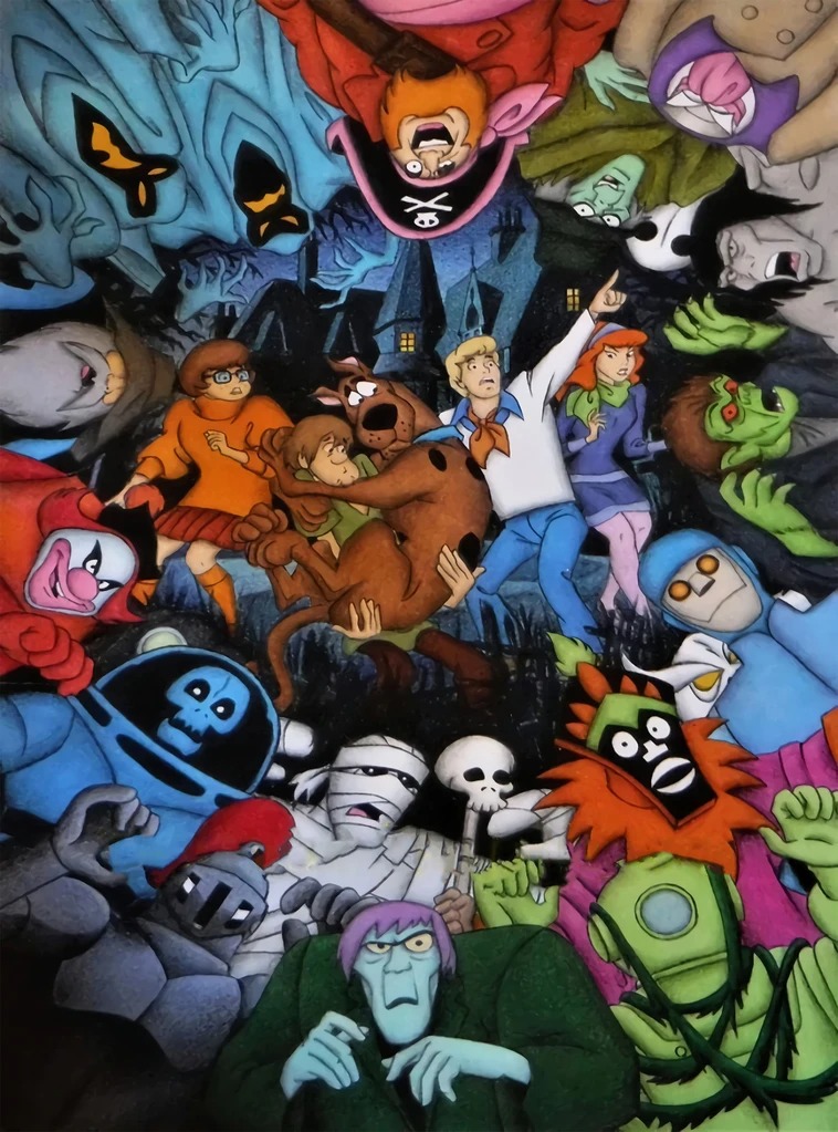 Scooby-doo jigsaw puzzle