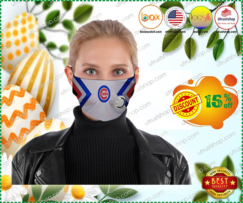 Chicago Cubs face mask 2