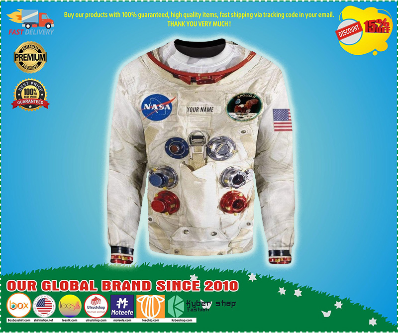 Armstrong spacesuit 3d over print hoodie and sưeastshirt