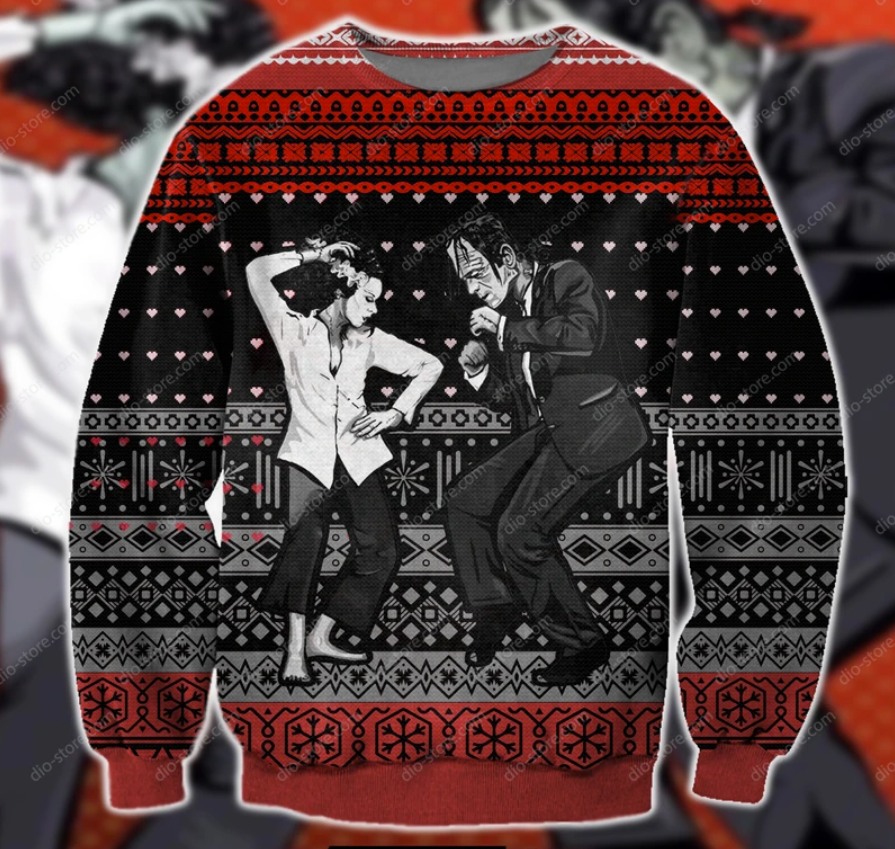 Pulp Frankenstein ugly sweater – dnstyles