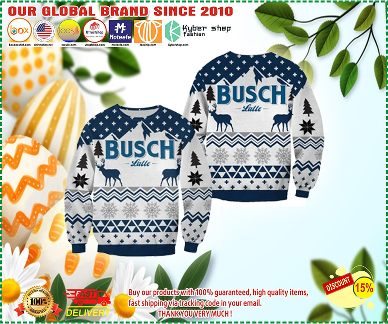 Busch Latte ugly Christmas sweater 2