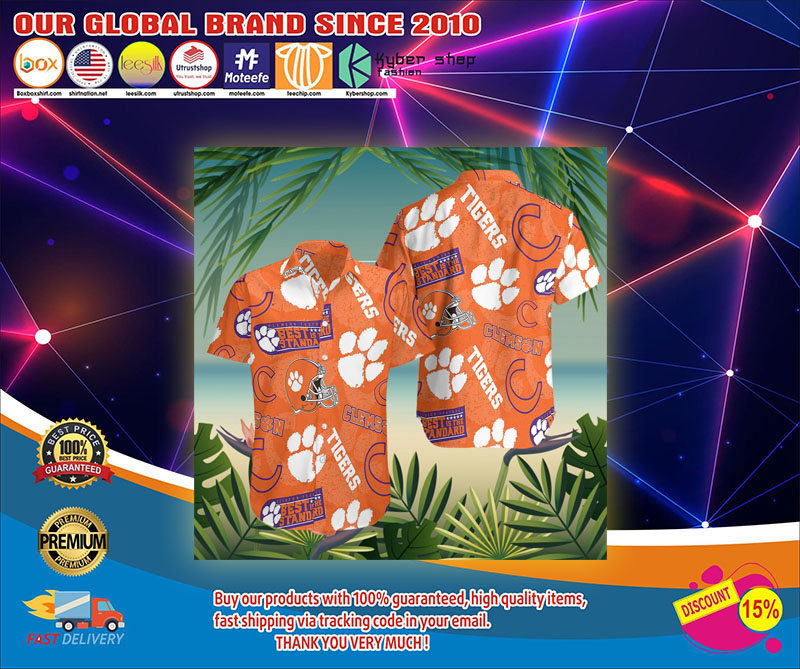 Clemson tigers hawaiian shirt- LIMITED EDITION