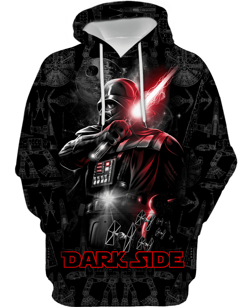 Dark Side Darth Vader 3d over printed hoodie and sweatshirt – LIMITED EDITION