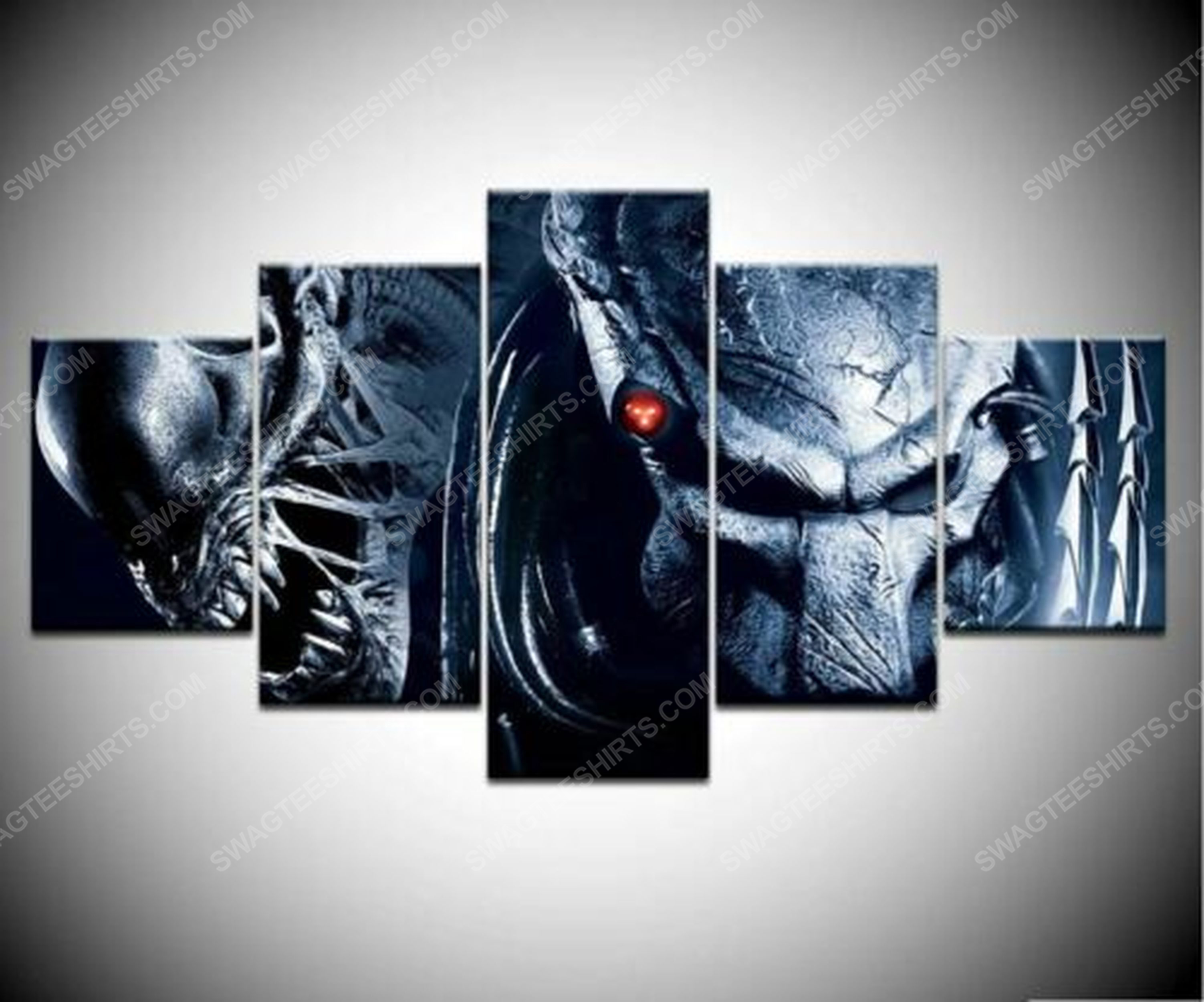 [special edition] Alien and predator print painting canvas wall art home decor – maria