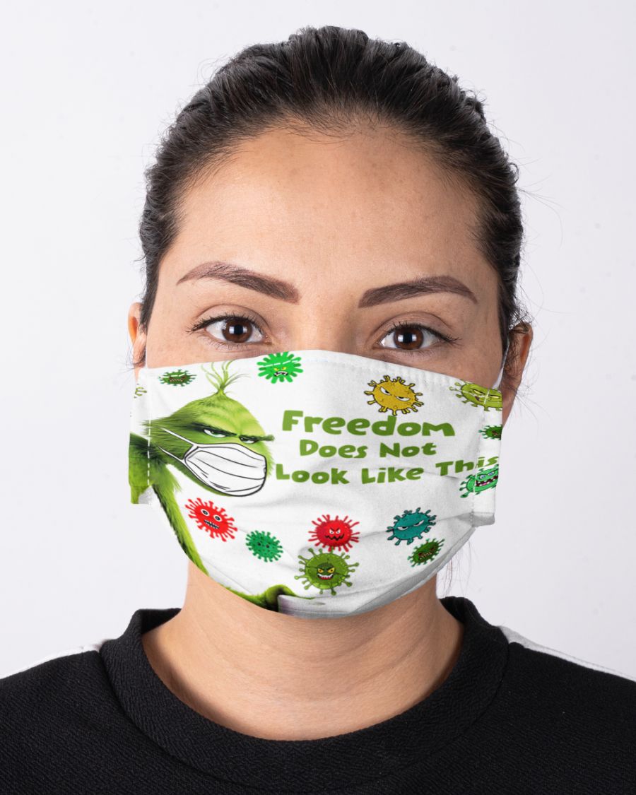Grinch freedom does not look like this face mask