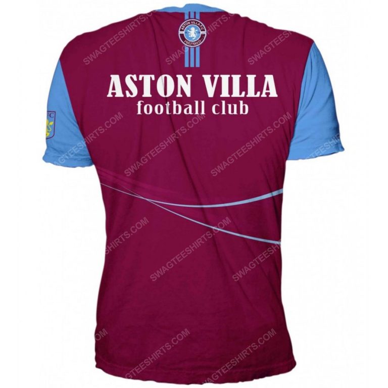 Aston villa football club all over print shirt - back