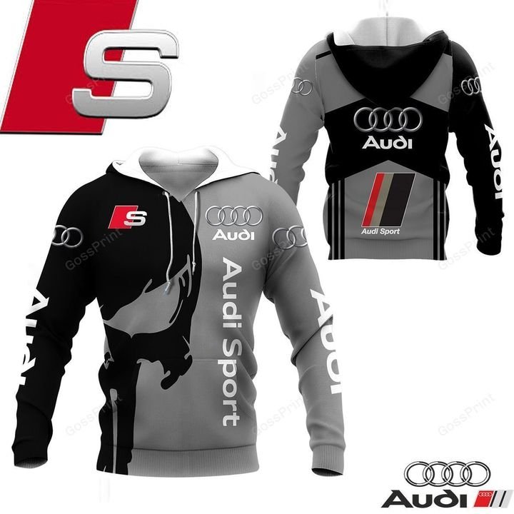 Audi sport skull 3d shirt, hoodie 1