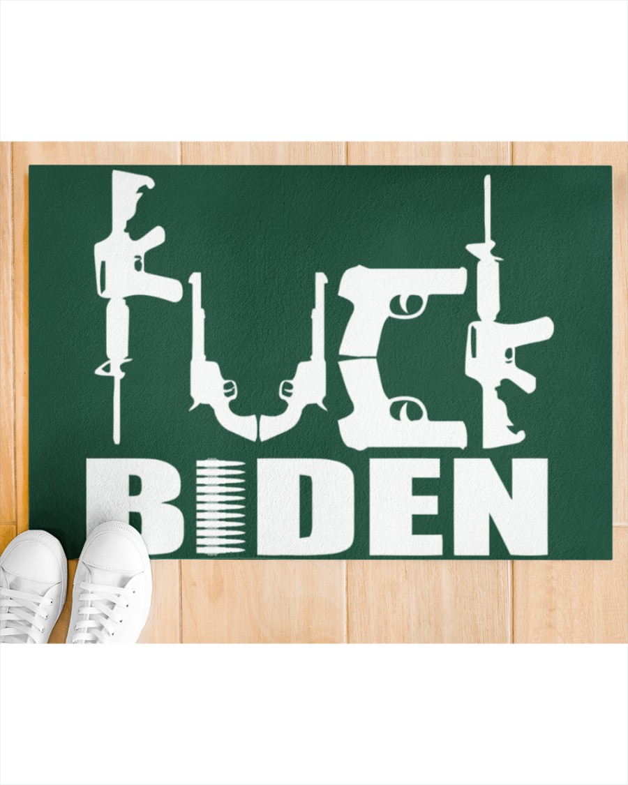 Gun fuck Biden doormat 3