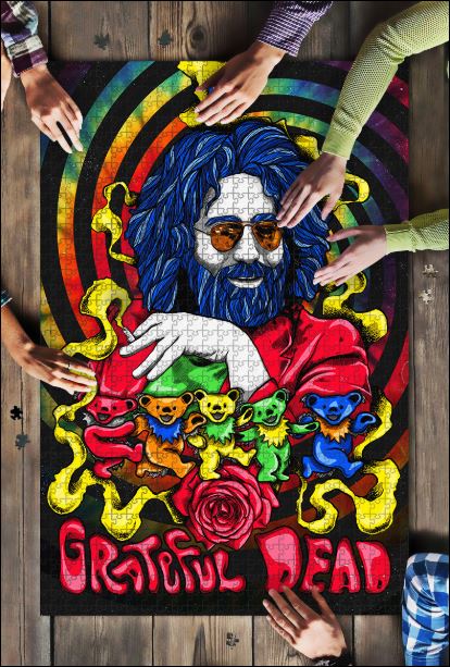 Jerry Garcia – Grateful Dead Jigsaw Puzzle – dnstyles