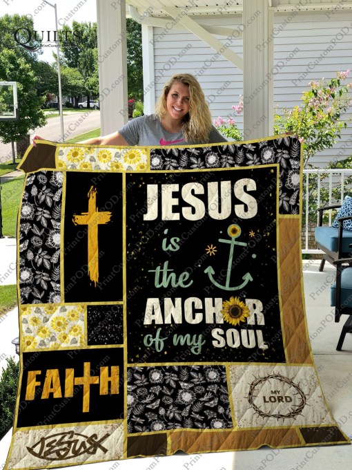 Jesus is the anchor of my soul quilt