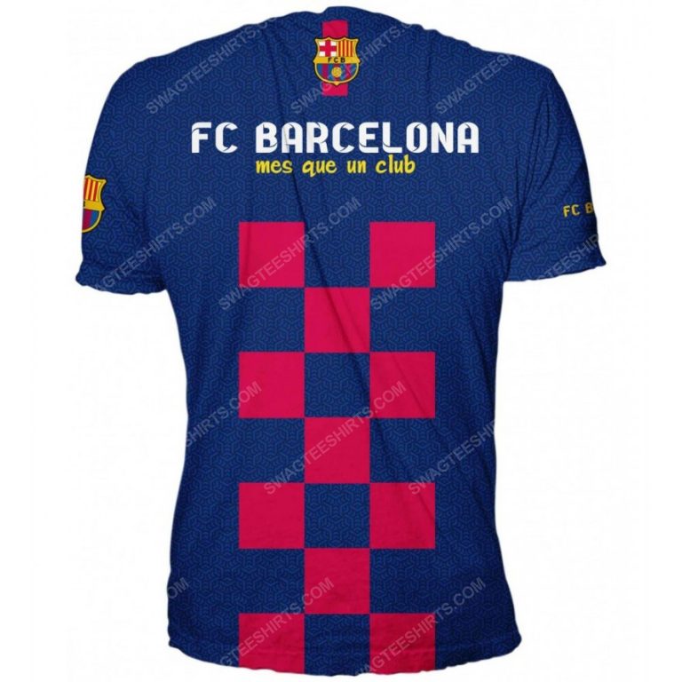 Barcelona football club full printing shirt - back