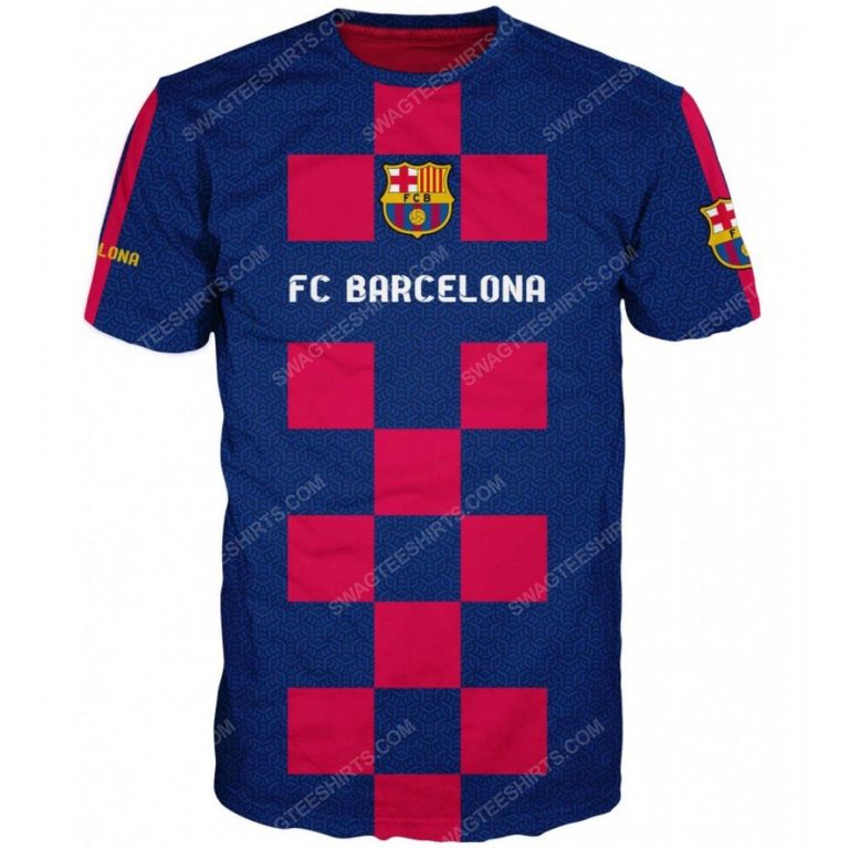 Barcelona football club full printing shirt - front