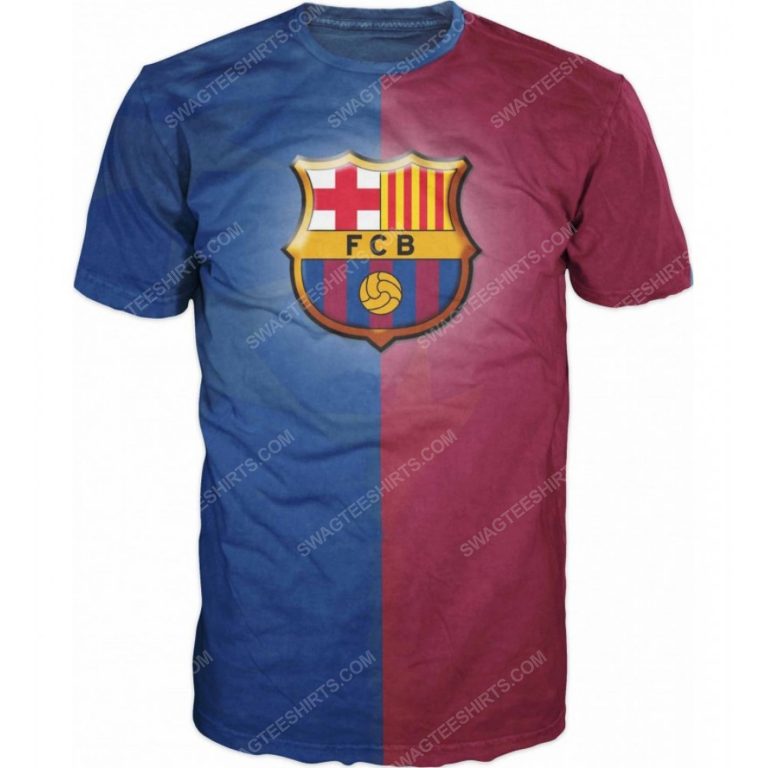 Barcelona spanish professional football club full printing shirt - back