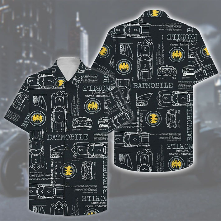 BatMan Batmobile Hawaiian Shirt – LIMITED EDITION