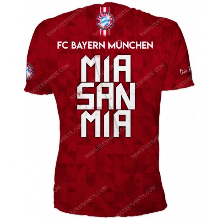 Bayern munich football club die bayern full printing shirt - back