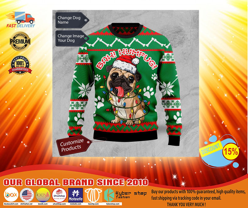 Bah humpug Christmas sweater3