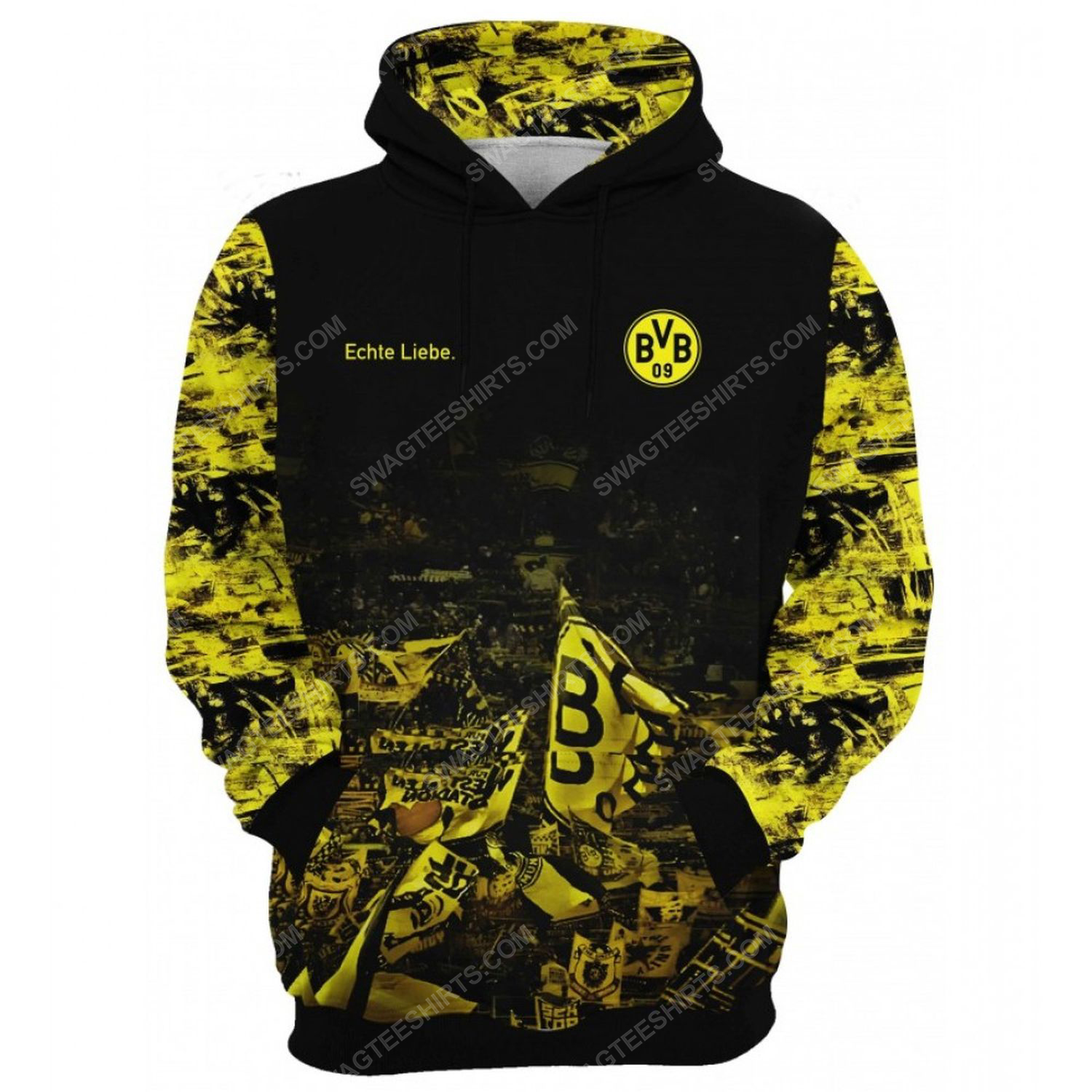 Borussia dortmund football club all over print shirt - front