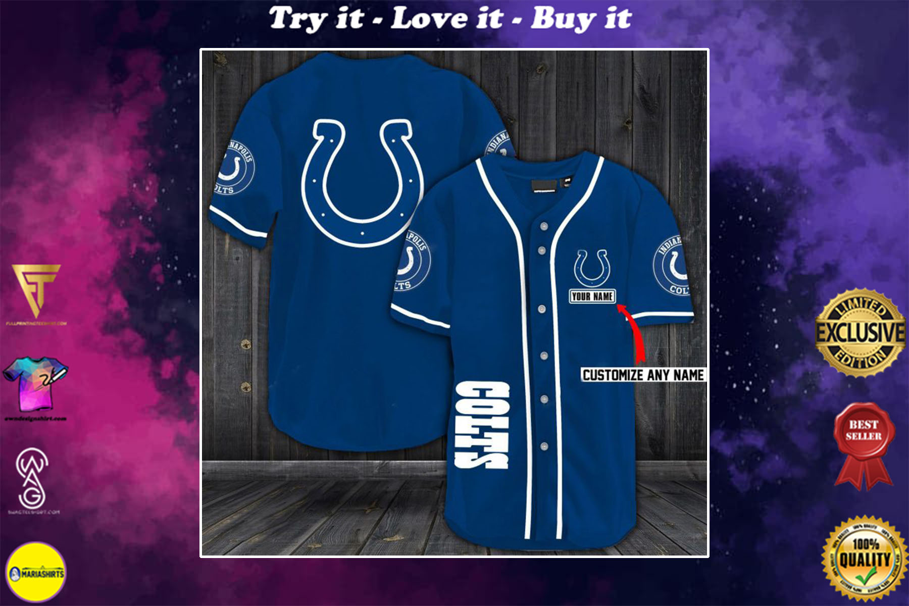 personalized name jersey indianapolis colts shirt