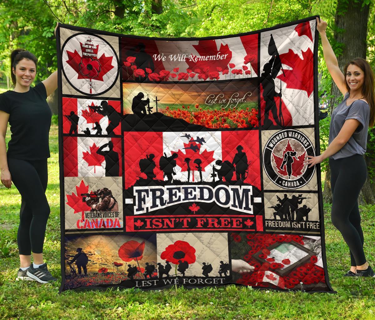 freedom isn't free quilt - maria