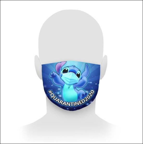 Stitch quarantined 2020 face mask – dnstyles