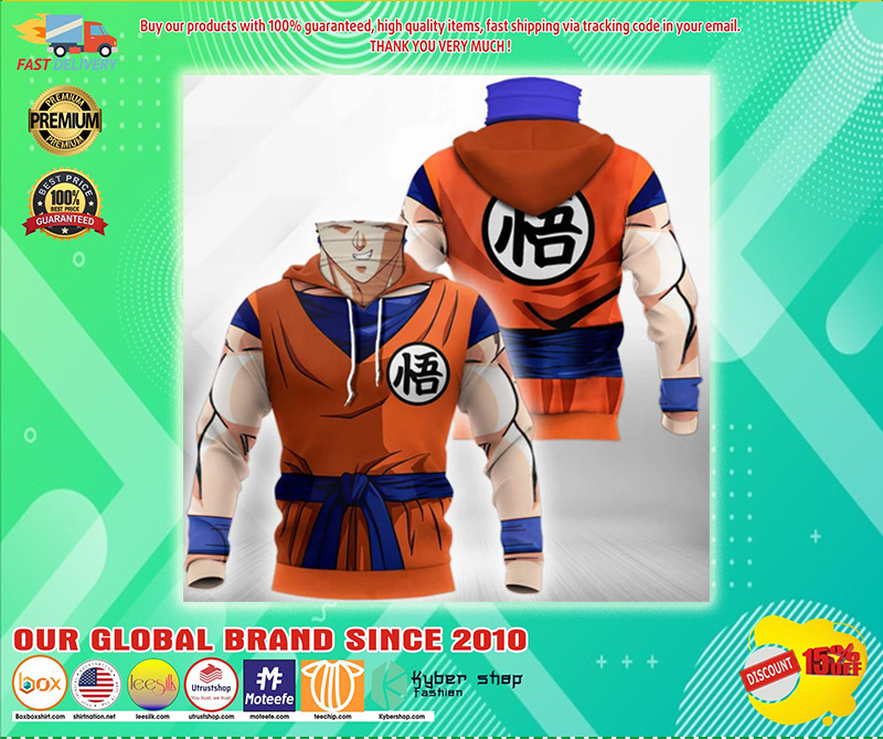 Son Goku 3d full print hoodie 3