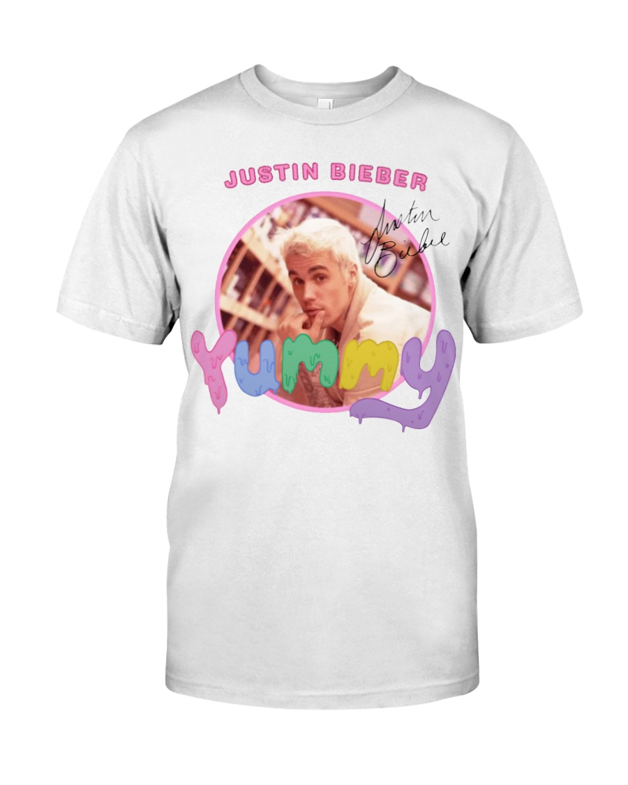 Justin Bieber Yummy signature shirt
