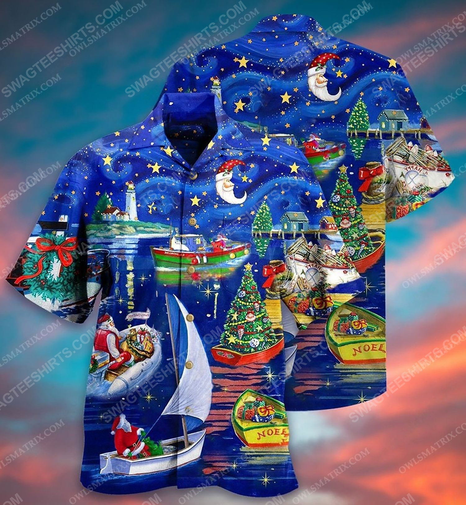 Christmas is coming full print hawaiian shirt 1 - Copy (2)