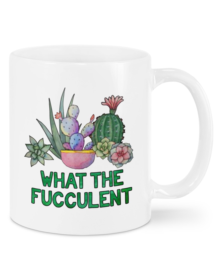 [LIMITED EDITION] Cactus what the fucculent mug