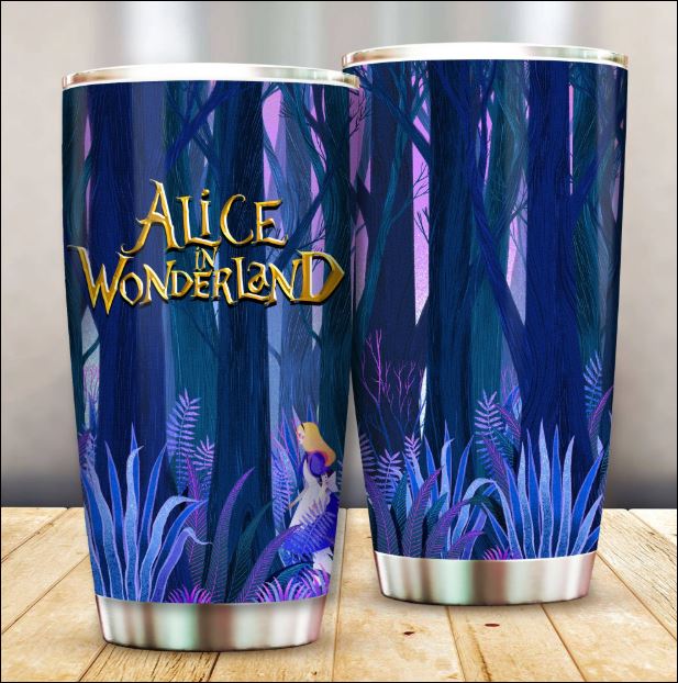 Alice in Wonderland tumbler