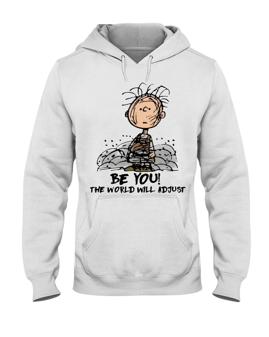 Charlie Brown be you the world will adjust shirt 7