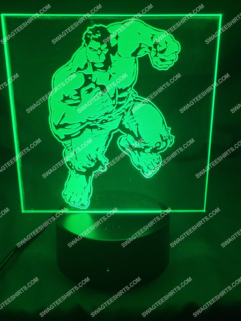 Hulk marvel studios 3d night light led 21