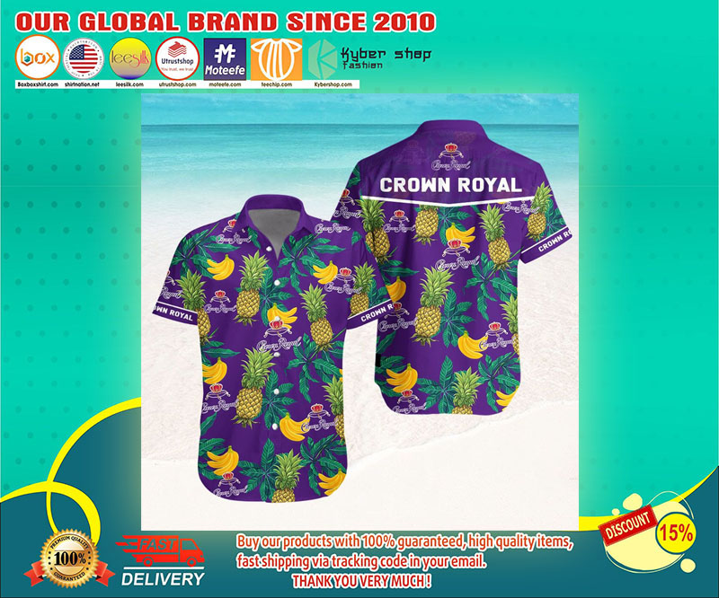 Crown royal hawaiian shirt