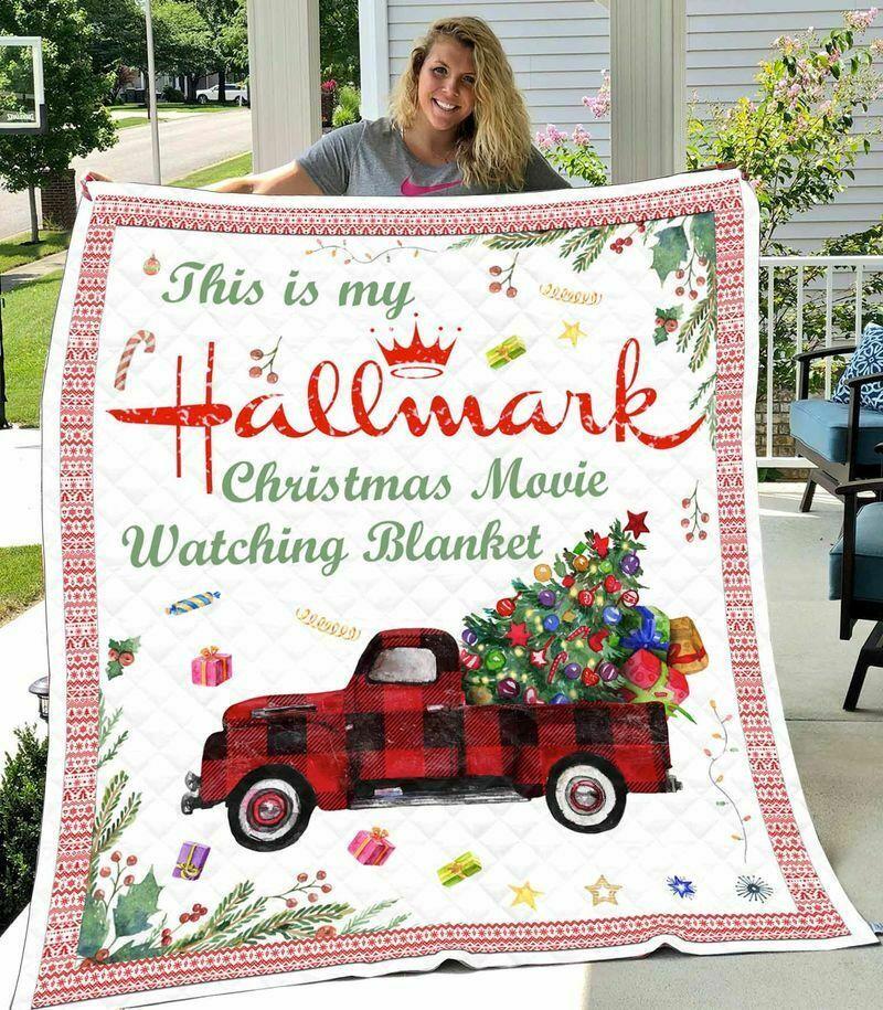 Hallmark christmas movie blanket - maria