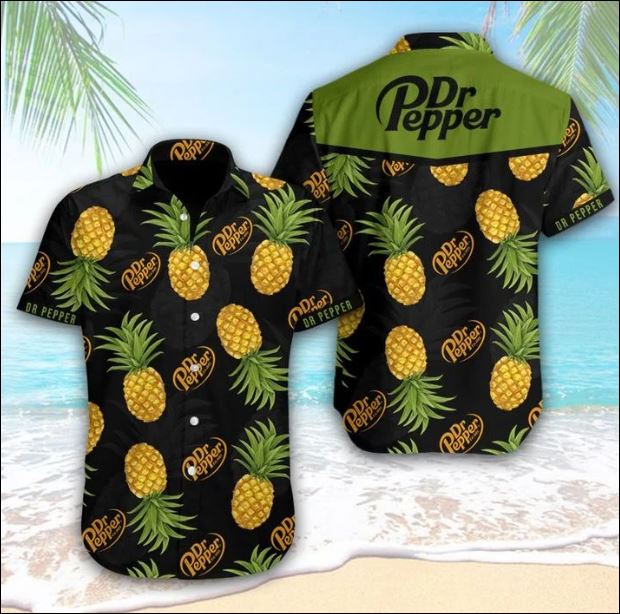 Dr Pepper hawaiian shirt