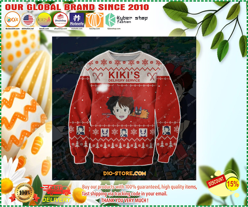 KIKI'S DELIVERY SERVICE UGLY CHRISTMAS SWEATER 2