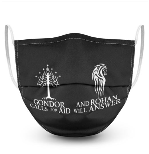 Gondor call for aid and rohan will answer face mask