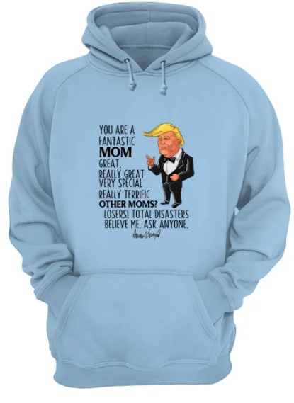 Name here - you are fantastic MOM hoodie