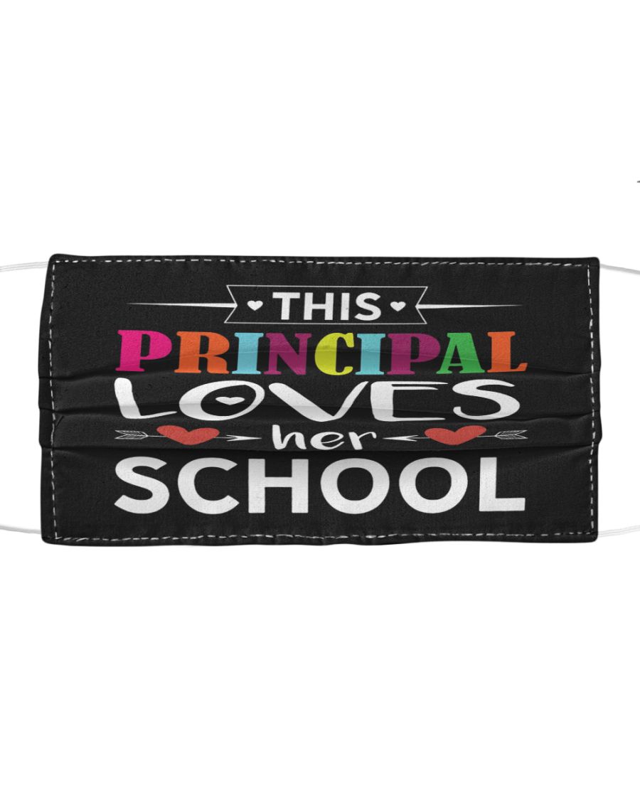 This principal loves her school face mask 2