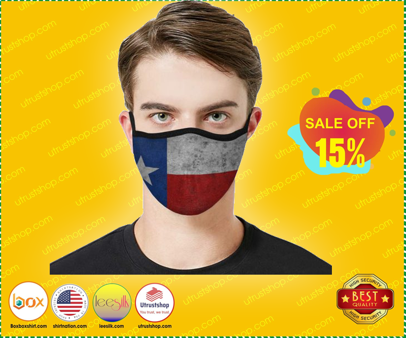Texas Flag Cloth Face Mask