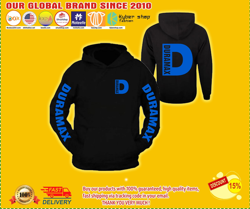 Duramax blue pocket 3d hoodie 1