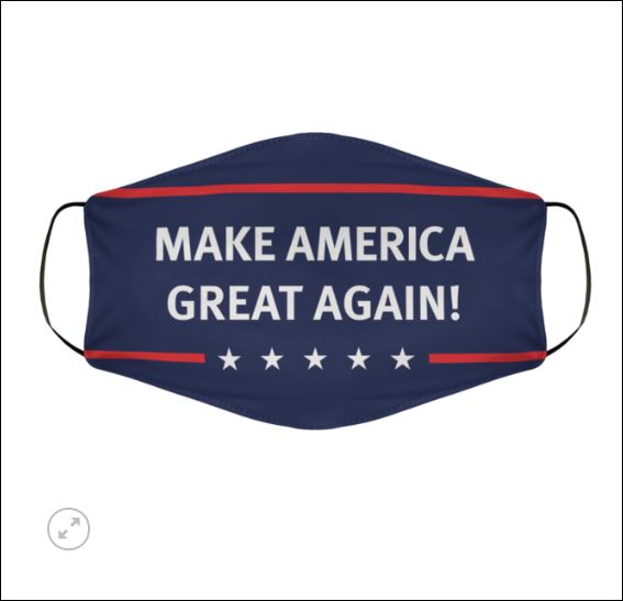 Make American great again face mask