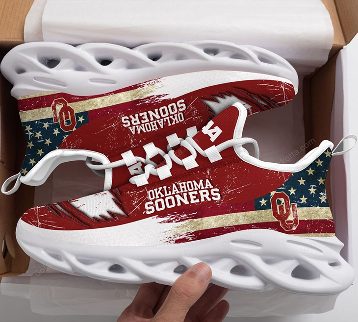 Oklahoma Sooners Max Soul Shoes1