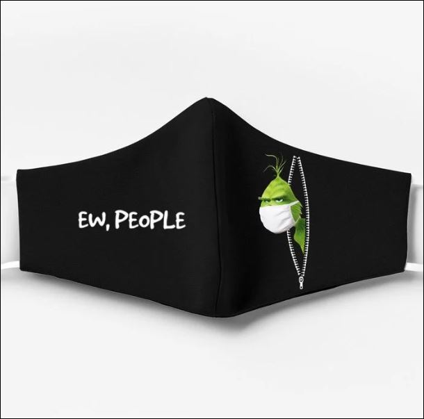 Grinch ew people face mask