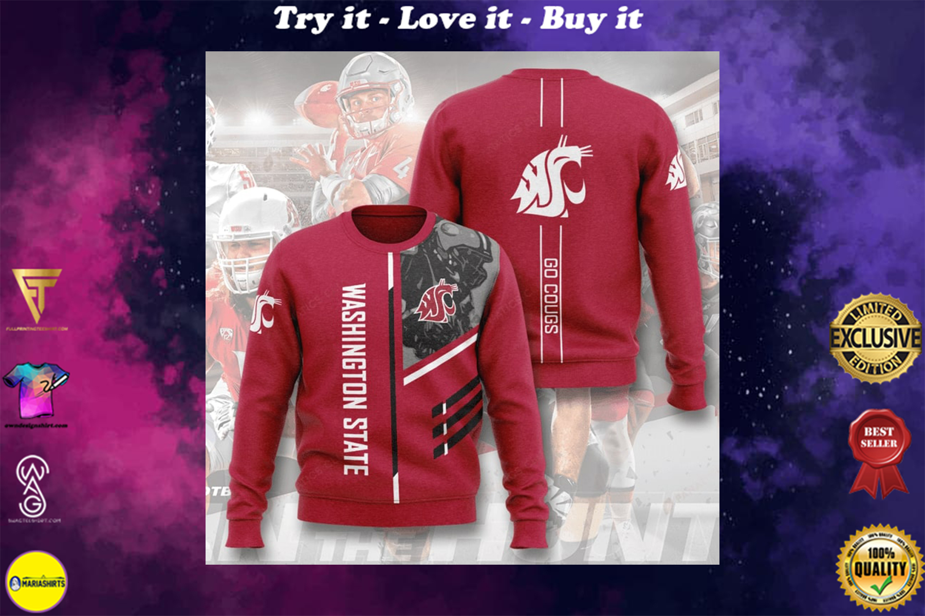 [special edition] washington state cougars football go cougs full printing ugly sweater – maria
