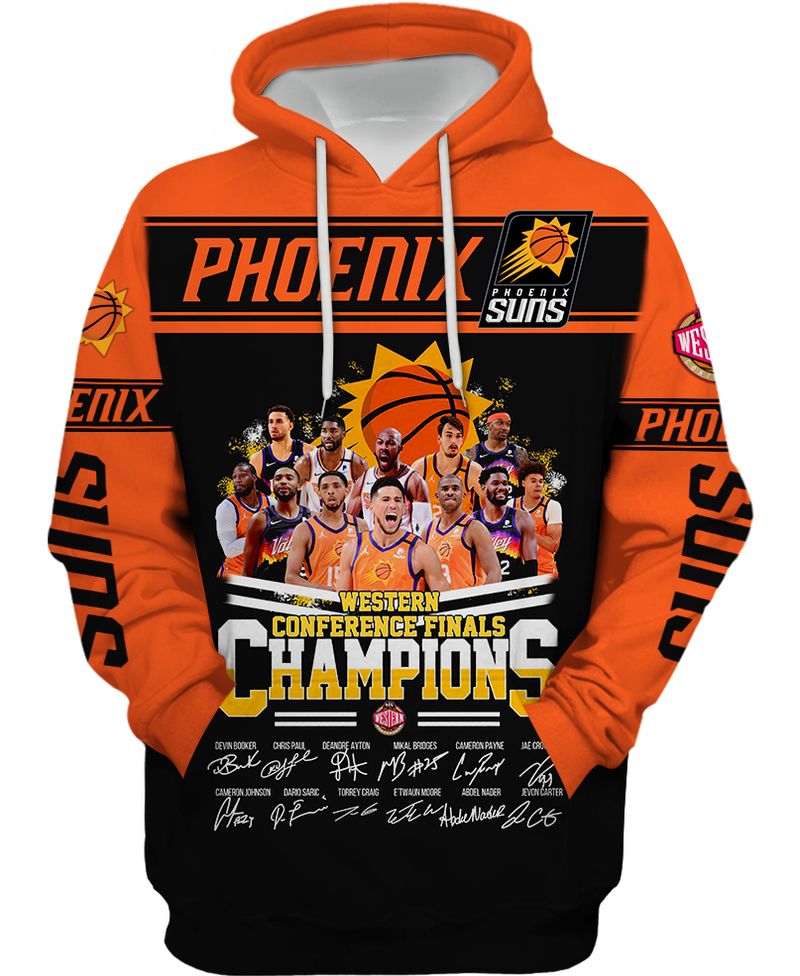 3 Phoenix Suns Western Conference Finals Champion 3d hoodie shirt 1 1