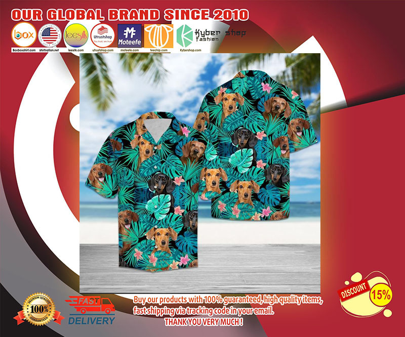 Dachshund hawaiian shirt – LIMITED EDITION