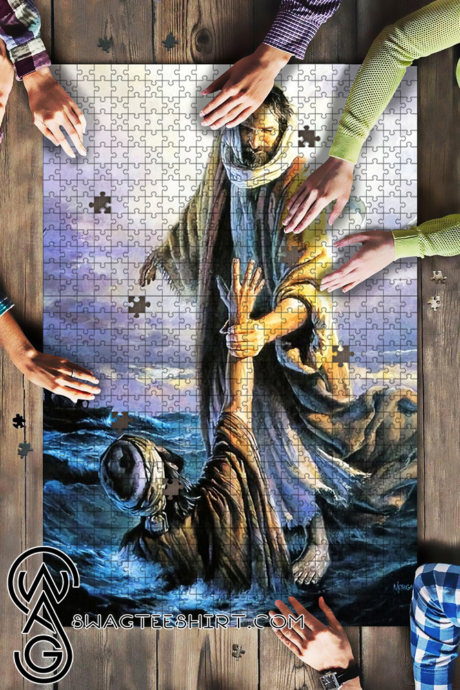 The hand of God jigsaw puzzle