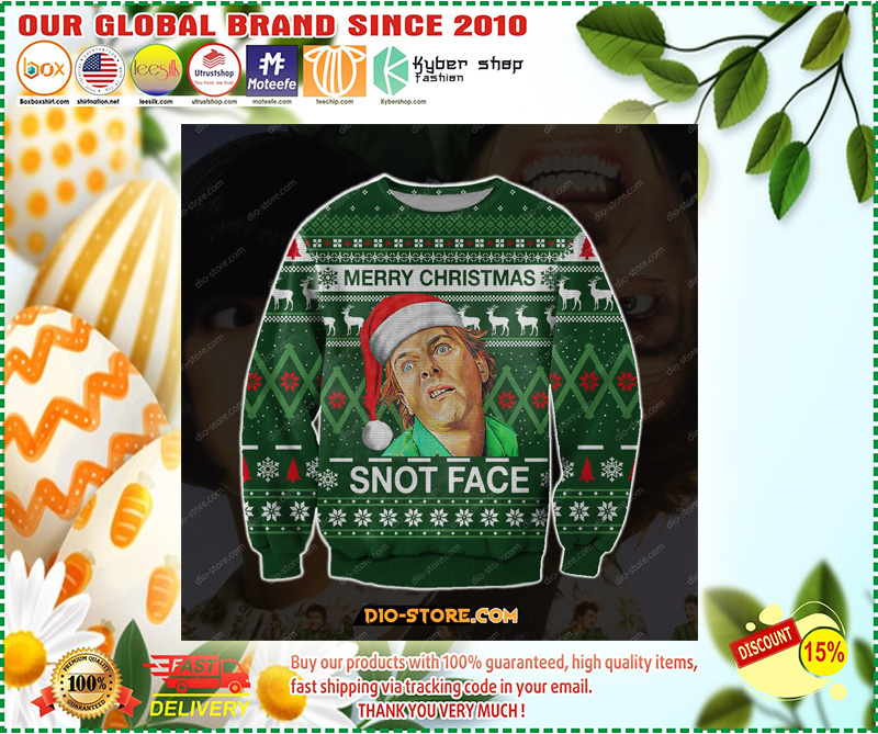 DROP DEAD FRED UGLY CHRISTMAS SWEATER 1